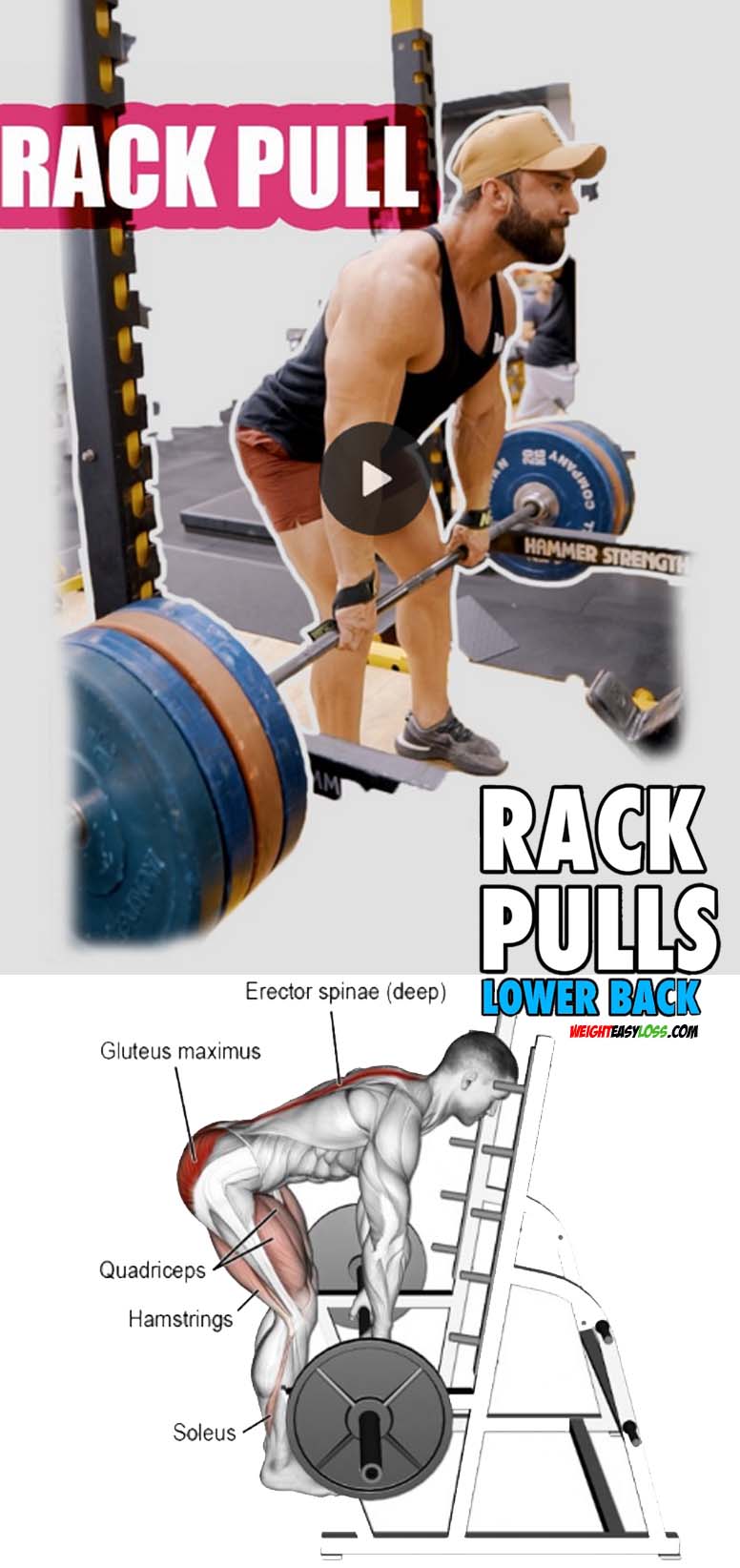 RACK PULLS FOR BACK THICKNESS