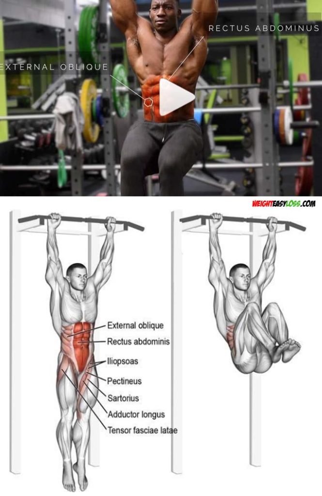 KneeUps for Abs Video & Guide