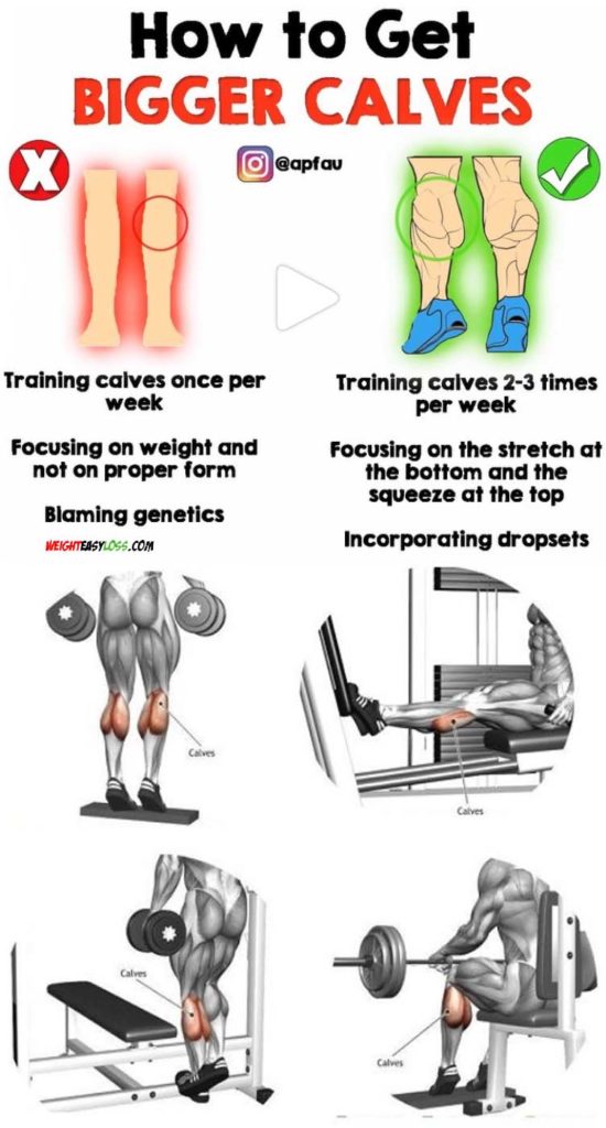 How To Get Bigger Calves Guide