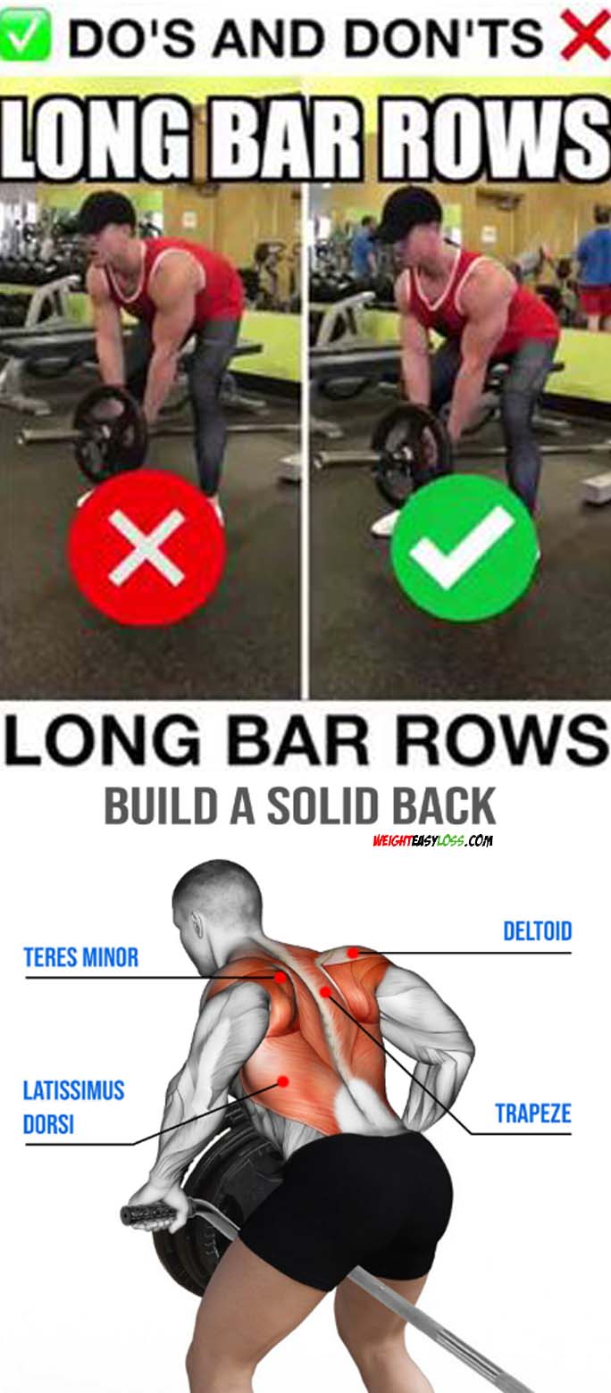 Build Solid Back | Long Bar Row 