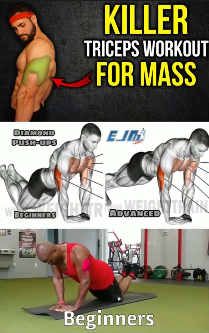 Pushups for Triceps Tips