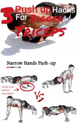 Pushups for Triceps