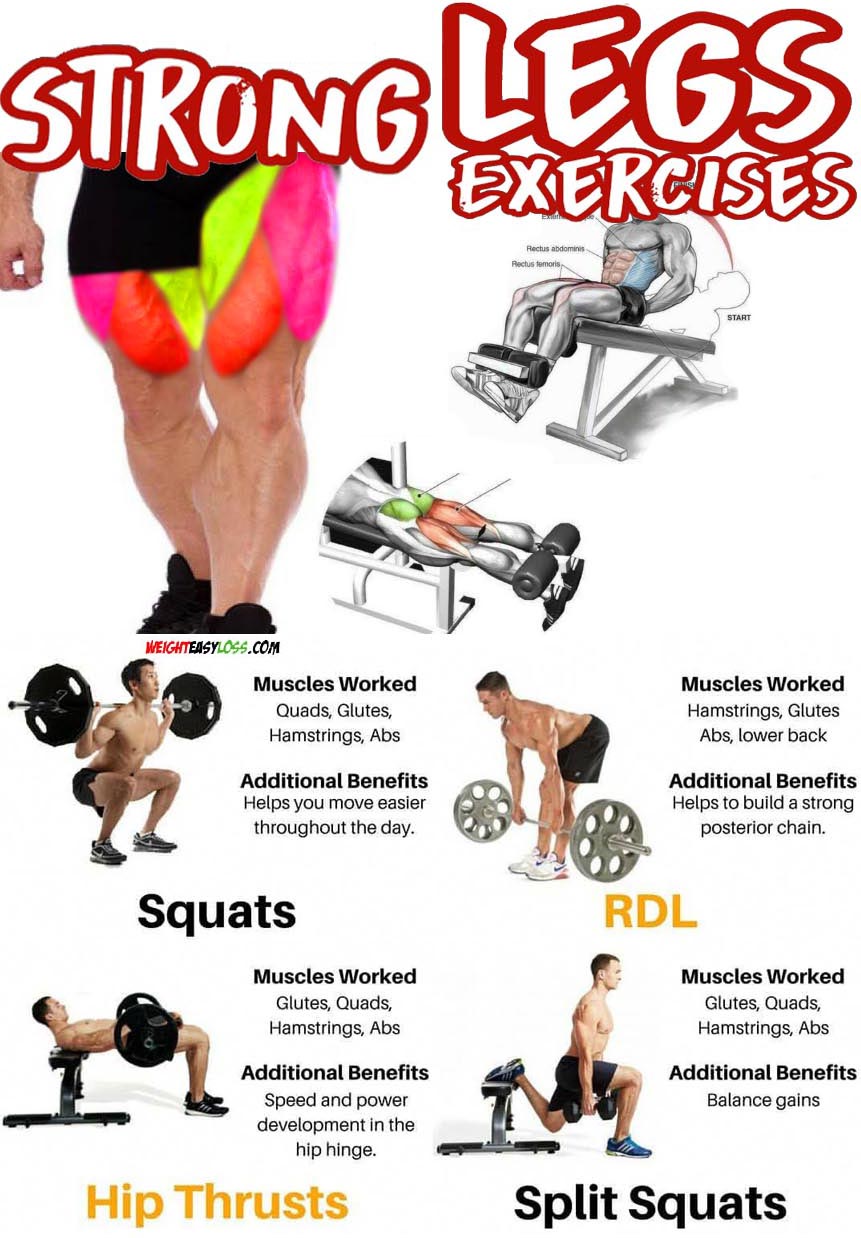 Strong Legs Exercises