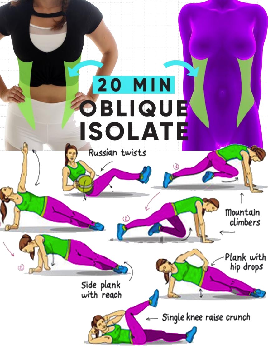 AT-HOME OBLIQUE WORKOUT FOR BEGINNERS