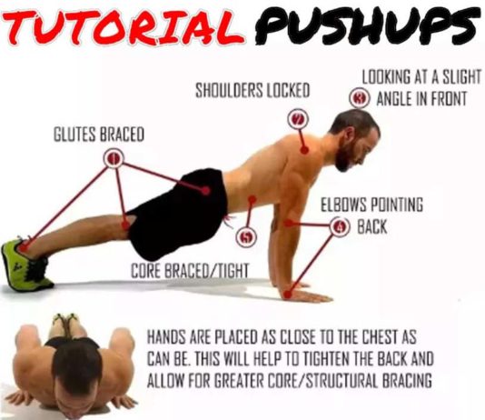 Tutorial Push-ups Exercises