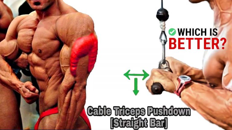 How to Cable Tricep Pushdown, Variations Grips, Benefits