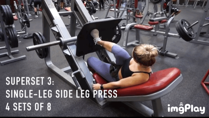 Leg Machine Workout