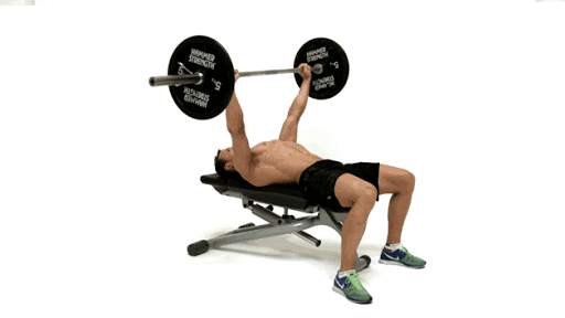 how to barbell press