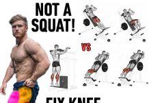 Leg training for men