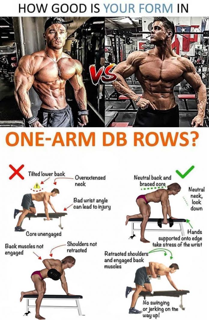 How To One Arm Dumbbell Row Guide And Tips 