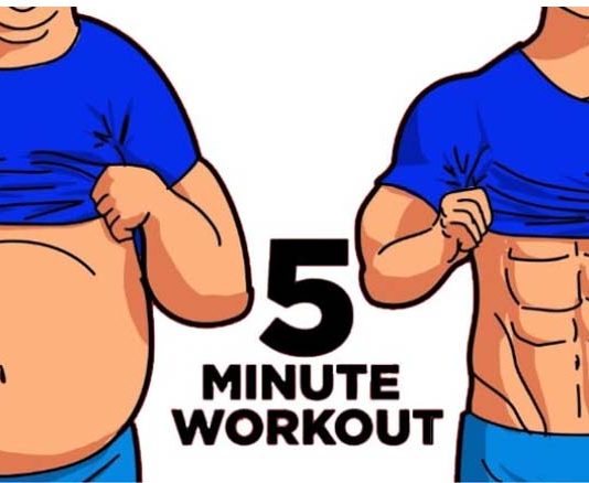 Abdominal 5 min workout
