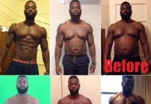 Coach Adonis Hill Weight Gain +70lb to Motivate Client to Lose Weight