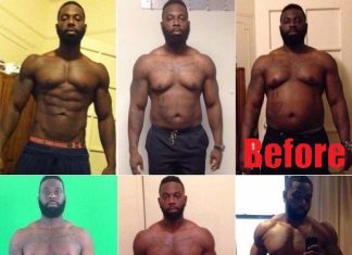 Coach Adonis Hill Weight Gain +70lb to Motivate Client to Lose Weight