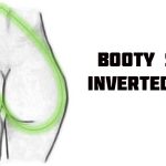 Booty Shape Inverted Heart