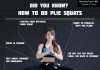 Did You Know, How to Plie Squats