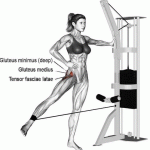 Side Leg Raises in Crossover