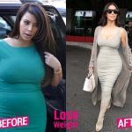 Kim Kardashian – lost 30 kg