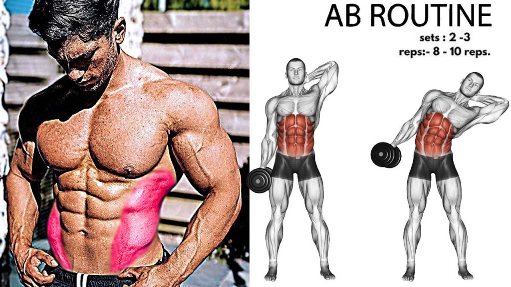 How To Do Standing Dumbbell Oblique Crunch Tips Routine