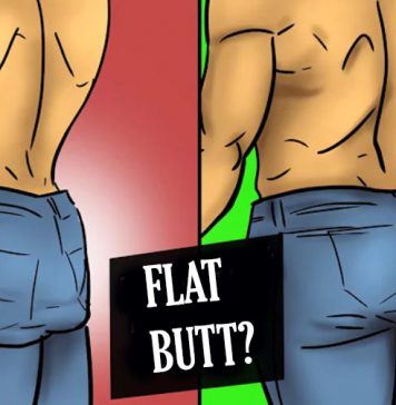Flat Butt for Man's
