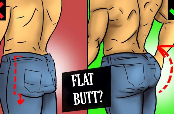 Flat Butt for Man's