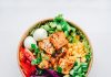 What is the hara hachi bu diet and how does it work? Healthy, portion-controlled fresh meal in a bowl